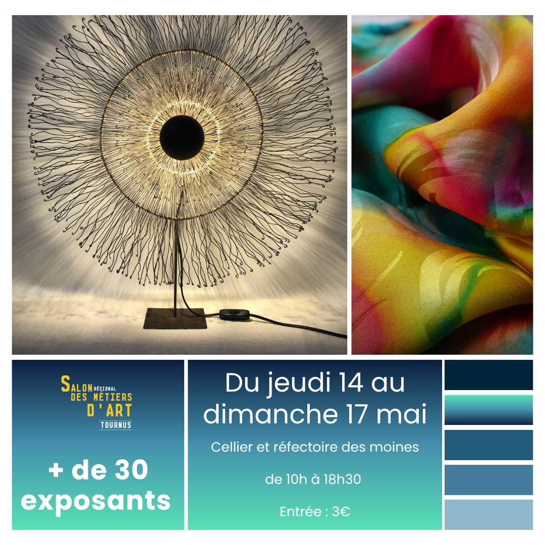 Salon des Métiers d'Art Tournus - maquette publication instagram